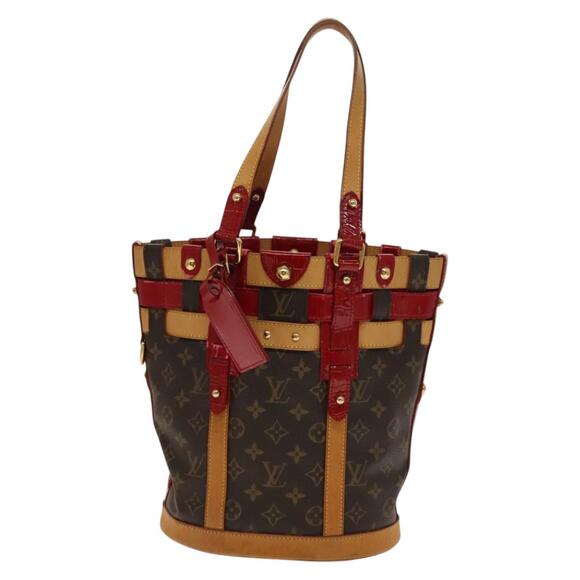 LOUIS VUITTON Monogram Ruby Neo Bucket Tote Bag Red M95613 - Picture 2 of 16